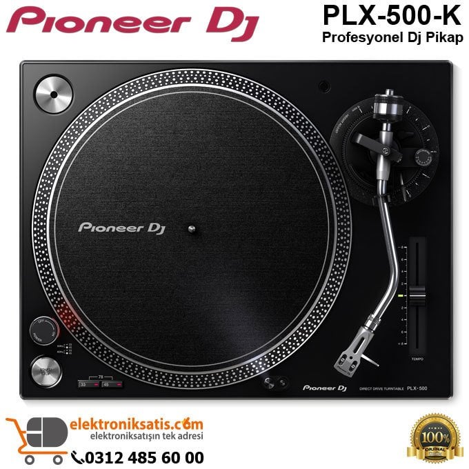 Pioneer Dj PLX-500-K Profesyonel Dj Pikap