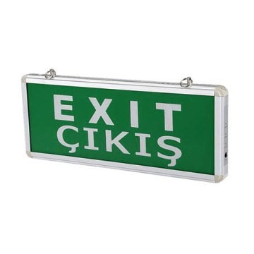 Cata Ledli Exit Armatür - Şarjlı Acil Çıkış Levhası CT 9175