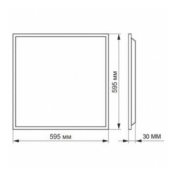 Cata 40 Watt 60x60 Beyaz Led Panel Armatür CT 5283