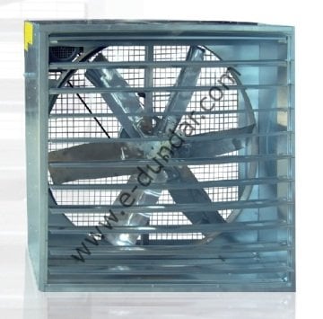 Dündar KF140 140*140 Cm Aspiratör Otomatik Panjur ( Kümes Fanı, Fabrika Fanı)