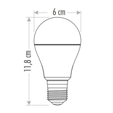 Cata CT-4266 12 Watt E27 Beyaz Işık Led Ampul