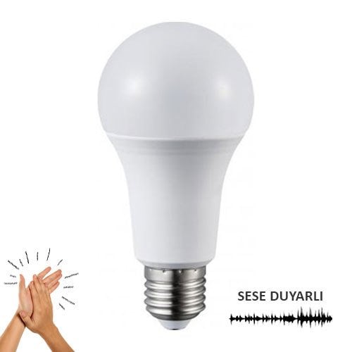 Cata 10W Sese Duyarlı Led Ampul CT-4275 Beyaz Işık