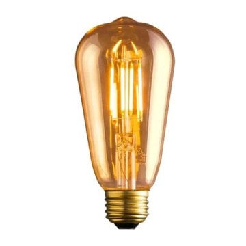 Cata 6W Rustik Amber Led Ampul ST64 CT-4284