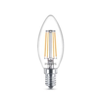 Philips 4W E14 Klasik Rustik Flaman LED Mum Ampul 2700K