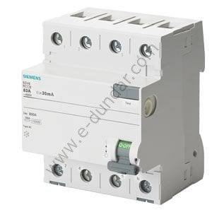 Siemens 3x80A 30mA Kaçak Akım Koruma Rölesi 5SV4347-0