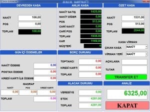 Barkod Sistemi l Unlu Mamül Satış Sistemi