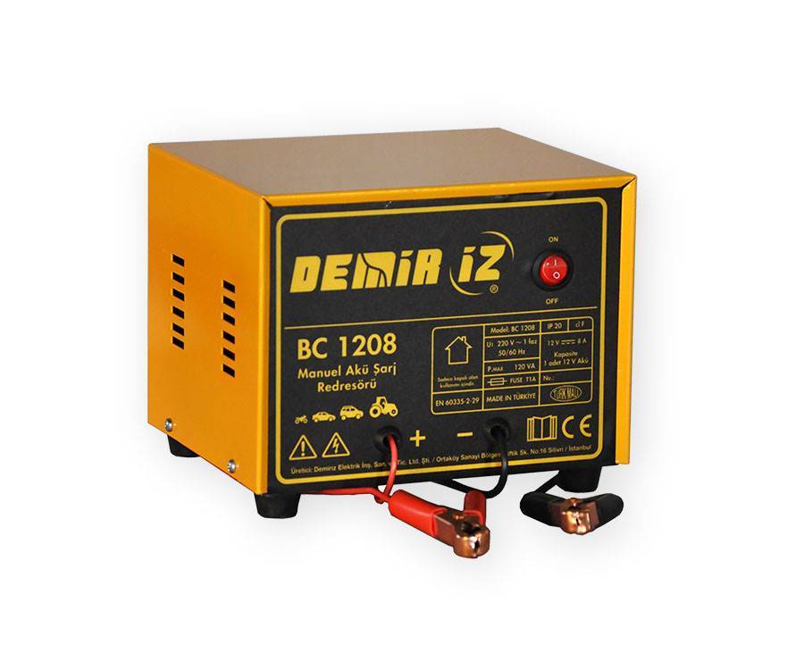 Demiriz BC 1208 Akü Şarj Cihazı