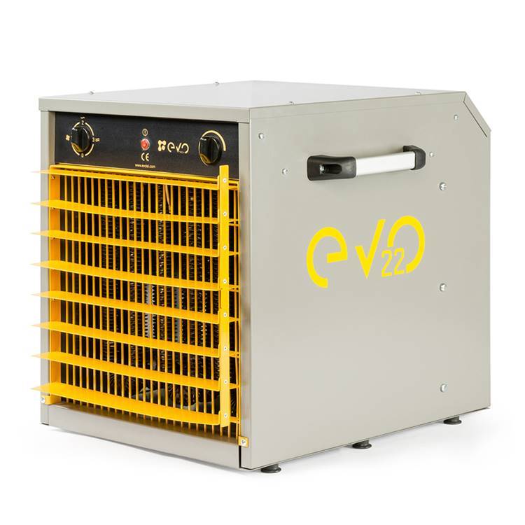 EvoTech Evo22 Fanlı Elektrikli Sıcak Hava Isıtıcı Cihazı 22 Kw