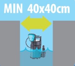 Duffmart FSP400C Temiz Su Dalgıç Pompası