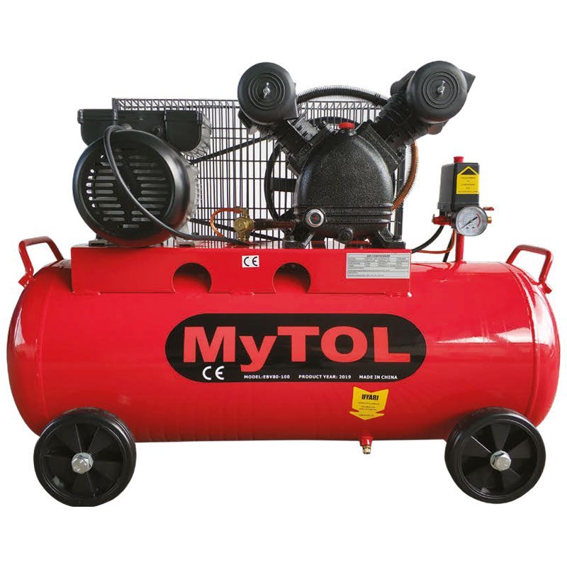 Mytol 100 Litre V-KAFA 2Hp Hava Kompresörü