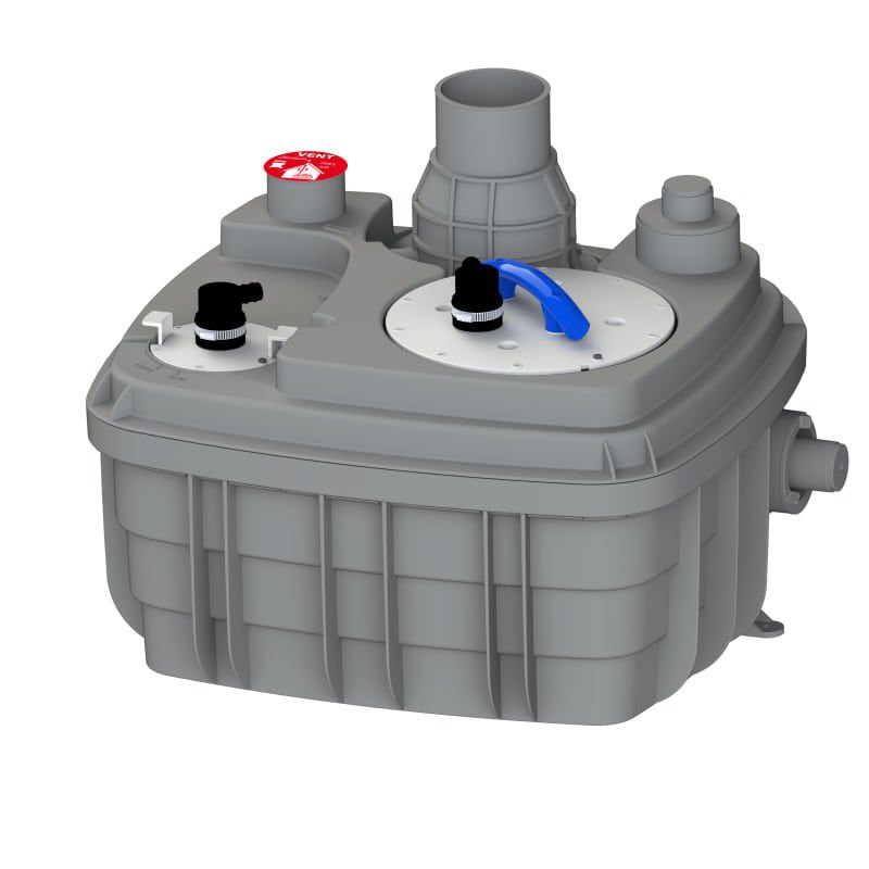 Sanihydro Sanicubic 1 VX Tek Motor Foseptik Öğütücü Tahliye İstasyonu 120 Lt.