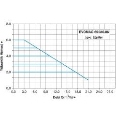 Master EVOMAG 65/340.06 Frekans Konvertörlü Sirkülasyon Pompası