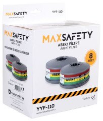 MaxSafety YYF-110 (YYM-100 Maske İçin) Abek1 Filtre
