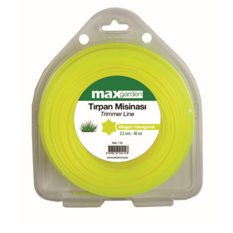 Maxgarden 73428 3mm Yuvarlak 56 Metre Tırpan Misinası