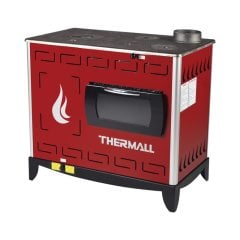 Thermall T-20 Ks Kuzineli Fanlı Katı Yakıtlı Kat Kalorifer Sobası