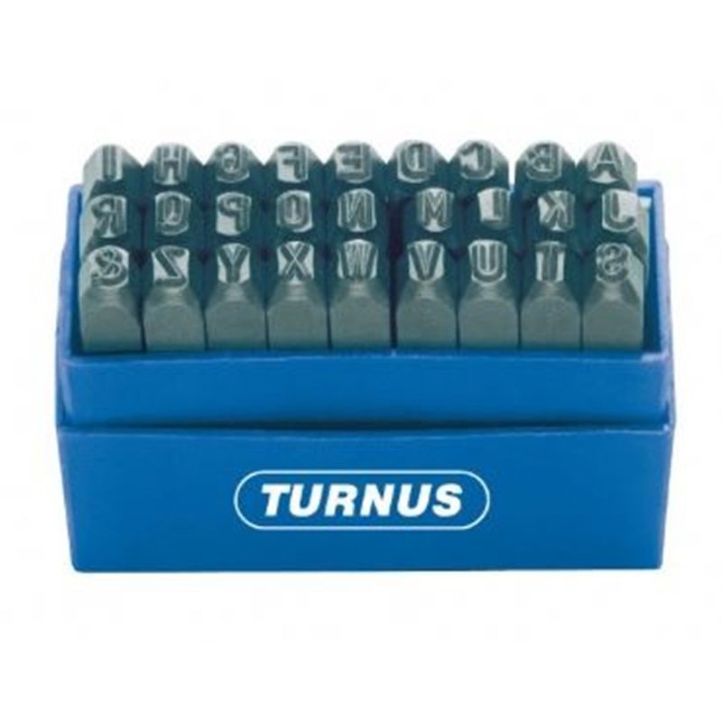 Turnus 329-204 4mm 27'li Set Harf Takımı