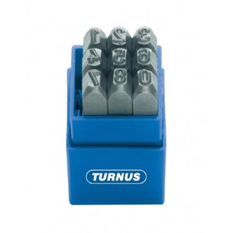 Turnus 328-104 4mm 9'lu Set Çakma Rakam Takımı