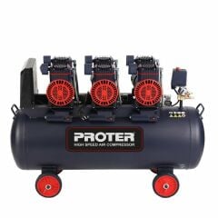 Proter 100 Lt 6 Hp Yüksek Hızlı Yağsız Hava Kompresörü