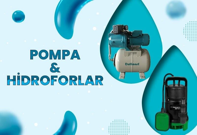 Genişreyon Pompa Hidrofor Ürünleri