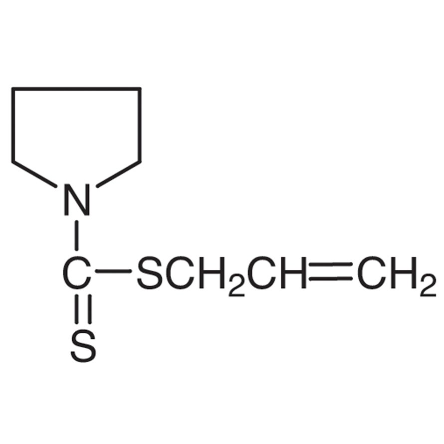 Allyl 1-Pyrrolidinecarbodithioate >95.0%(GC) - CAS 701-13-3