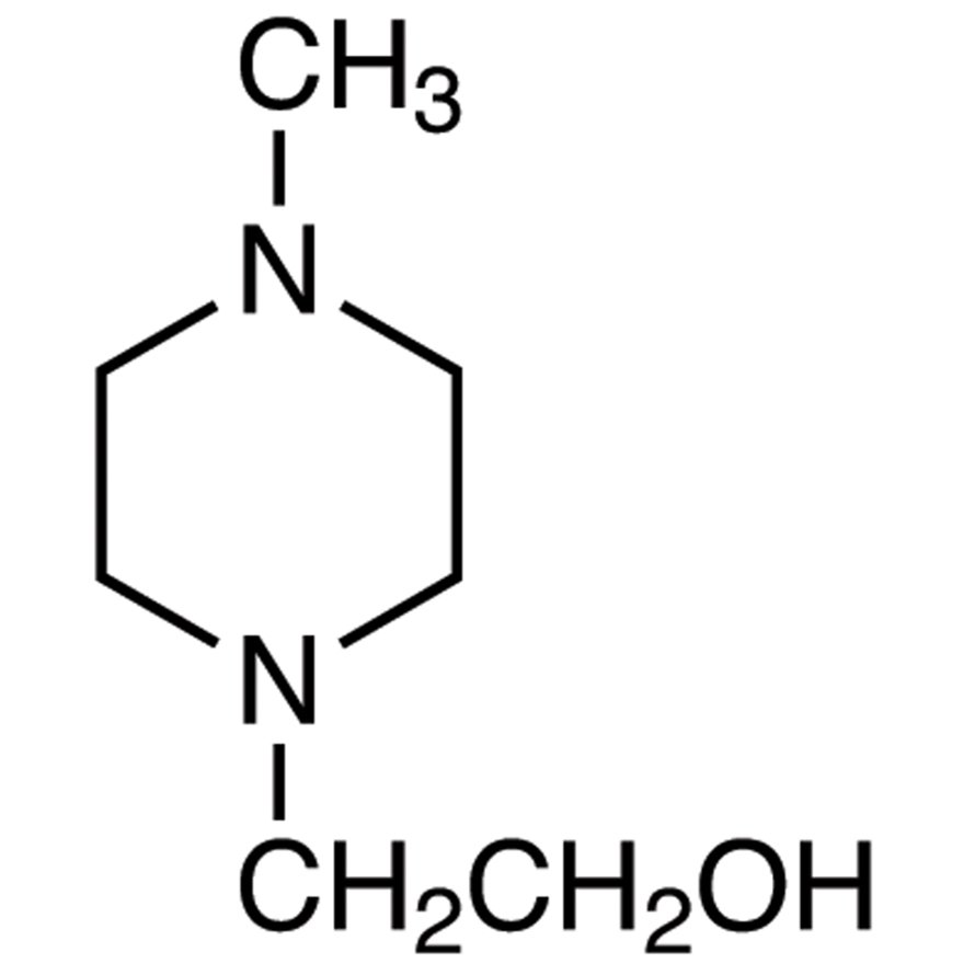 4-Methylpiperazine-1-ethanol >98.0%(GC)(T) - CAS 5464-12-0