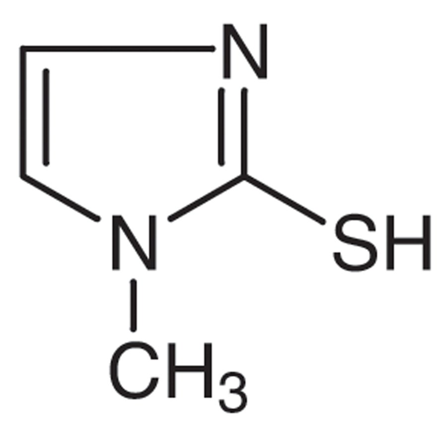 2-Mercapto-1-methylimidazole >98.0%(T)(HPLC) - CAS 60-56-0