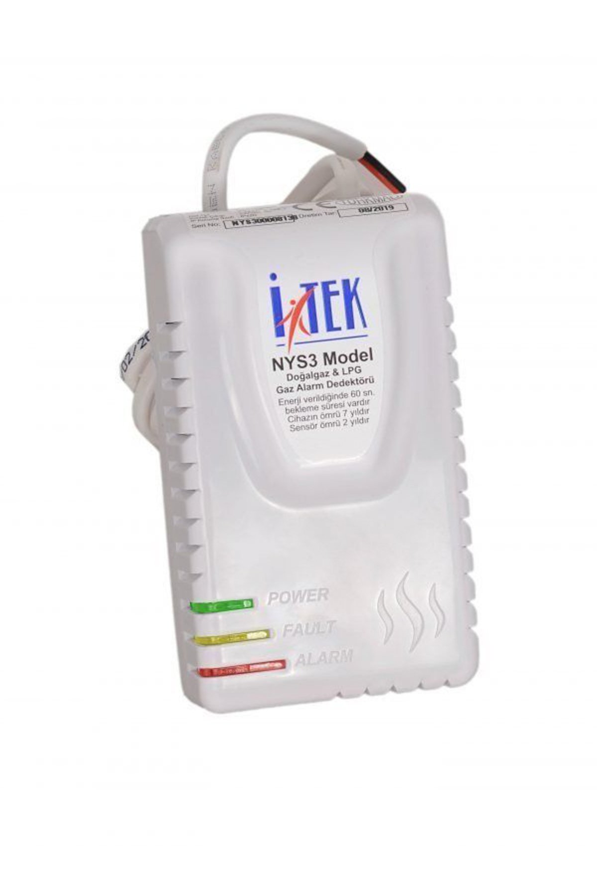 Itek Nys-3 Model Gaz Alarm Cihazı