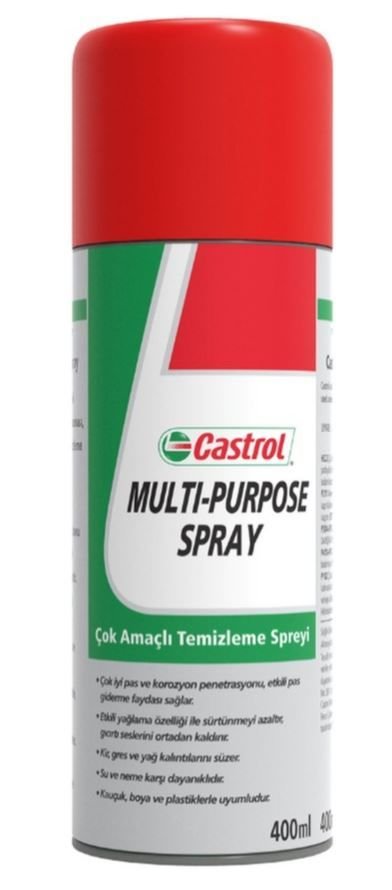 Castrol Multipurpose Spray ( Çok Amaçlı Temizleyici ) 0.4L