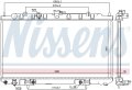 Nissan Almera Radyatör 2000 model sonrası klimalı araçlarda uyumludur. Orjinal no: 21460-4M403