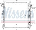Ssang Yong Actyon Radyatör 2005 model sonrası otomatik araçlarda uyumludur. Orjinal no: 21310-31230