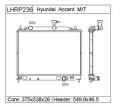Hyundai Accent Era 1.5 CRDI Radyatör/Otomatik/Klımalı 06+ model araclara uuymlu/Orjınal No:25310-1E350-K