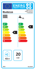 Buderus Logomax Plus GB 022i 20 kW K H-ERP Yoğuşmalı Kombi (17.200 kcal/h)