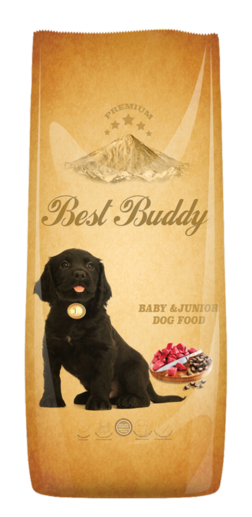 02390  BEST BUDDY BABY & JUNIOR DOG 15 KG