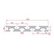 Yüzey Kaplama Profili 15x120 - Kanal 8-(1metre)