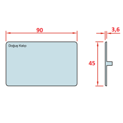 45x90 Profil Kapağı