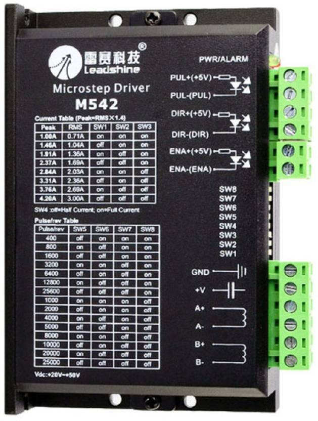 M542 Step Sürücü LEADSHİNE