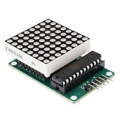 8x8 Kırmızı Dot Matrix Board -C2