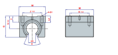 16mm SBR Lineer Yarıklı Rulman