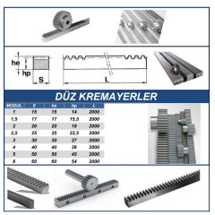 1 modül KREMAYER Gear Rack