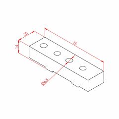 Delik Delme Aparatı 23x75