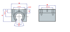 12mm SBR Lineer Yarıklı Rulman