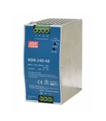 48 volt DC 5A ray tipi  ndr-240-48