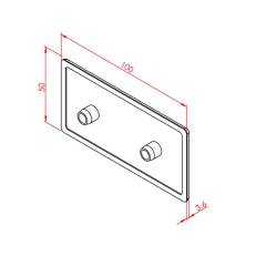 50x100 Profil Kapağı