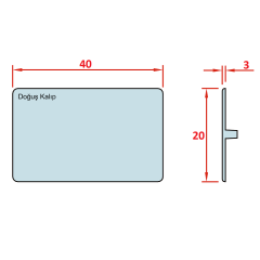 20x40 Profil Kapakları