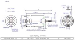 24V -7500 DEVİR DC MOTOR mg056