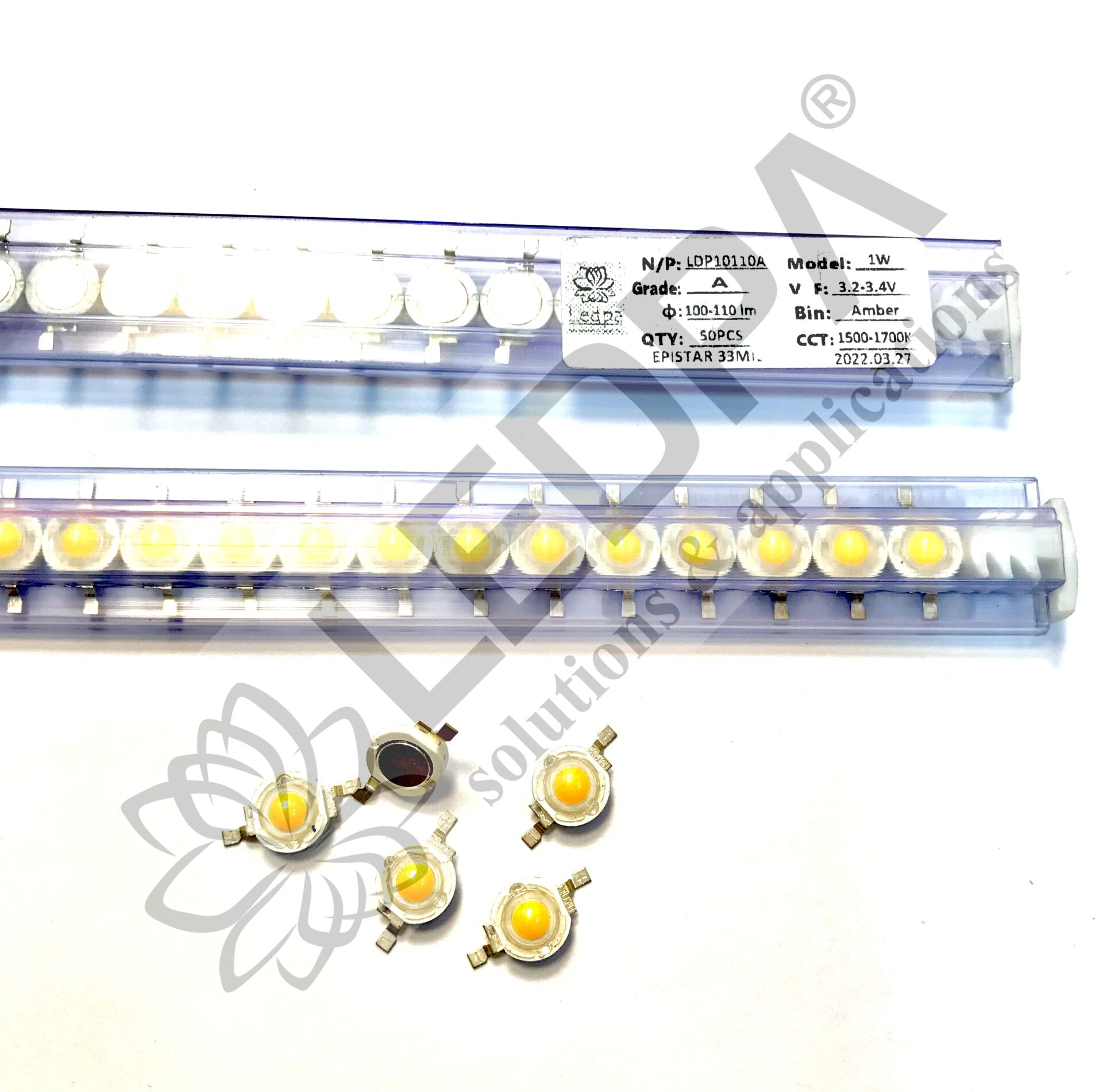 LDP10110A 1W AMBER  1500-1700k