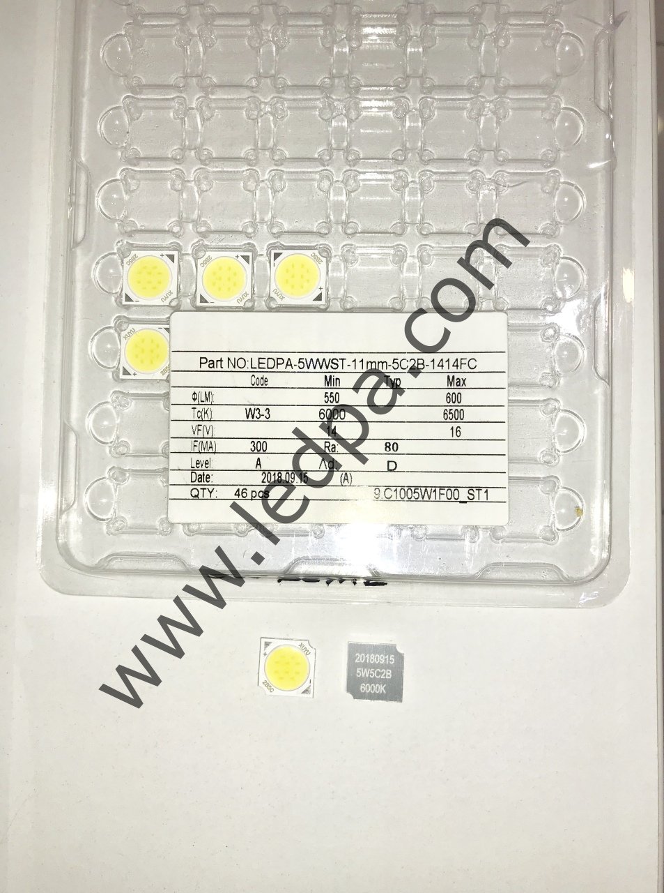 5W COB LED BEYAZ 6000 KELVIN