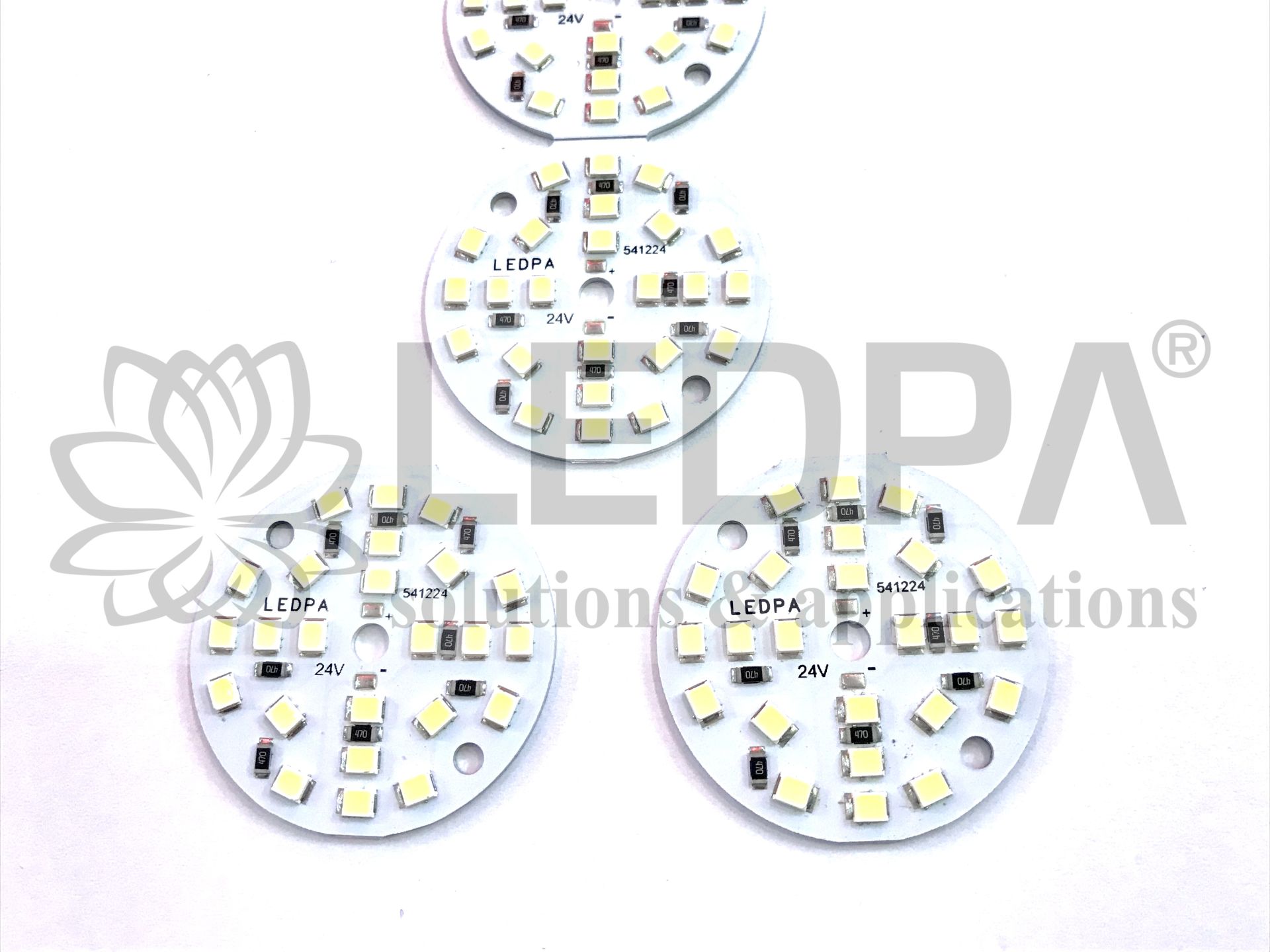 541224 - 24V 5W LED , 24 LEDLİ 3000K GÜN IŞIĞI ÇAP 4CM