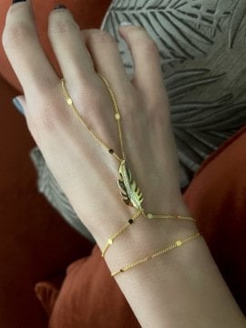 Palm  Hand Bracelet