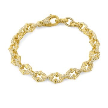 Mini Bambu Full Zircon Bracelet